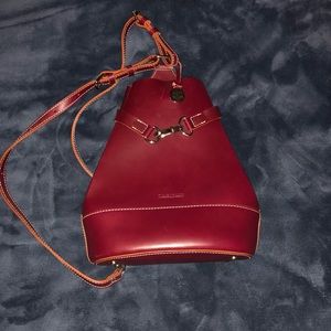 Dooney & Bourke cranberry backpack